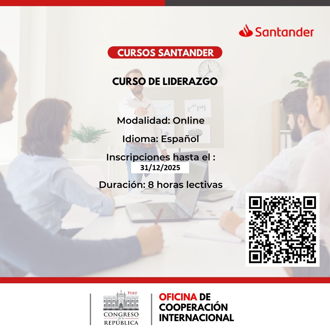 Imagen y enlace al curso de Liderazgo