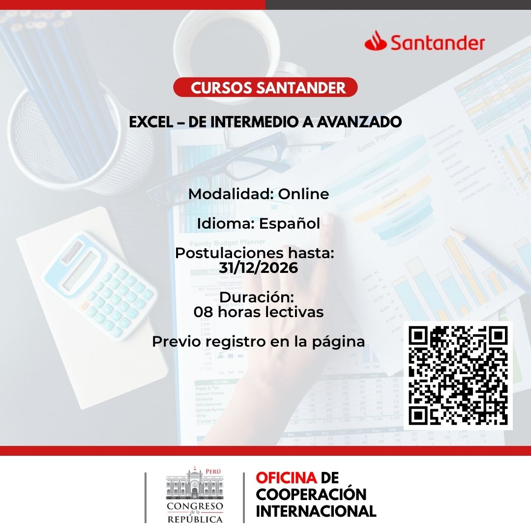 Imagen y enlace al curso: Excel &ndash; de intermedio a avanzado