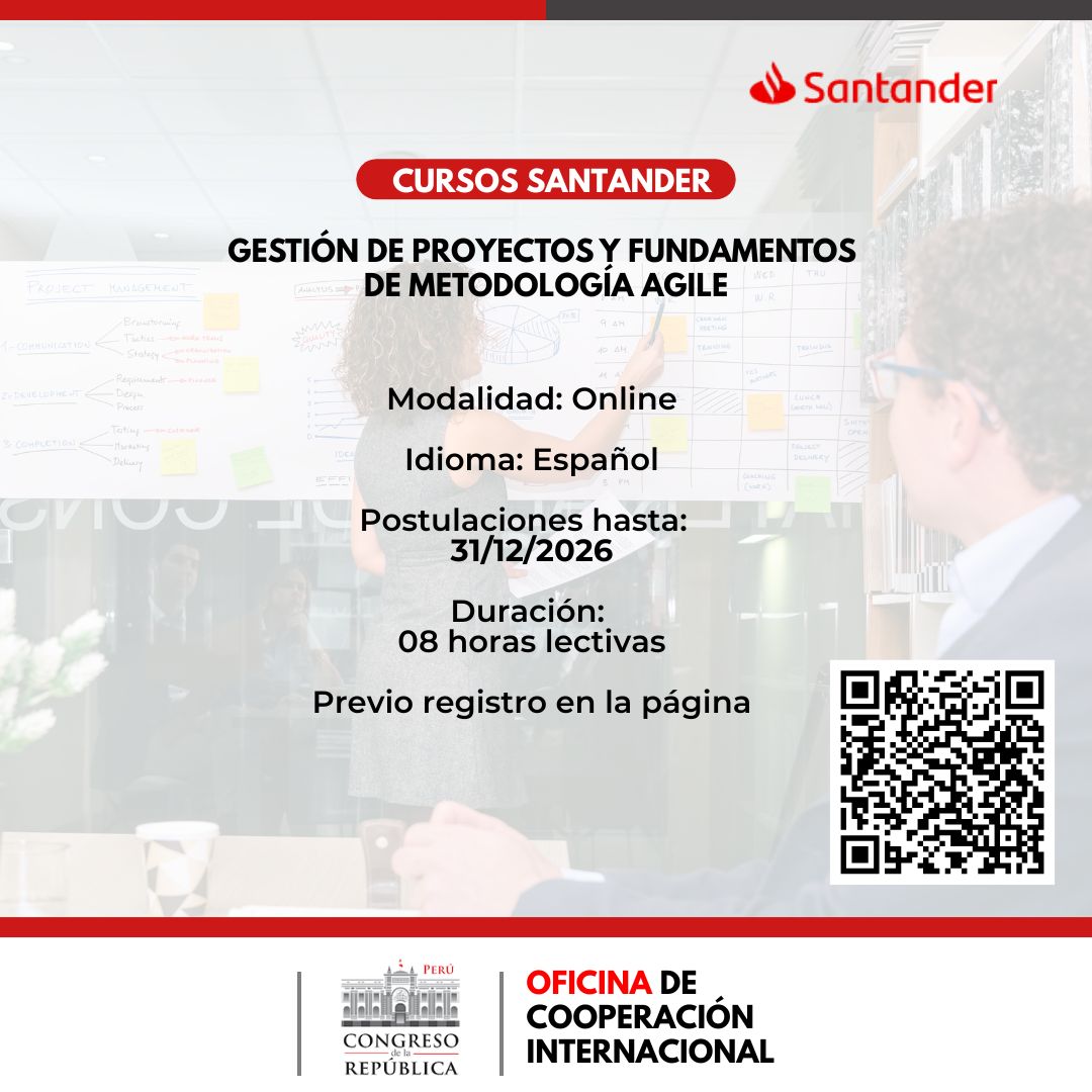 Imagen y enlace al curso: Gesti&oacute;n de Proyectos y Fundamentos de metodolog&iacute;a Agile