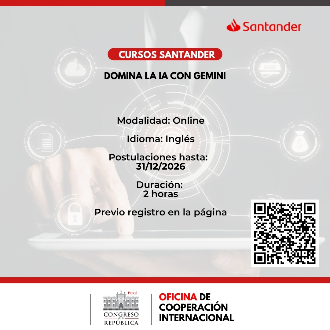 Imagen y enlace al detalle del curso: Domina la IA con Gemini