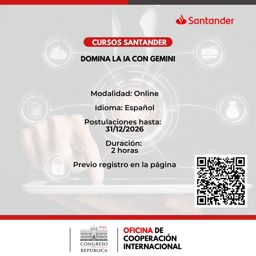Imagen y enlace al detalle del curso: Domina la IA con Gemini