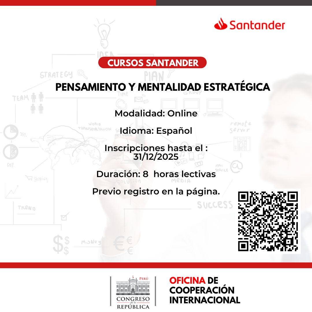 Imagen y enlace al curso Pensamiento y Mentalidad Estrat&eacute;gica