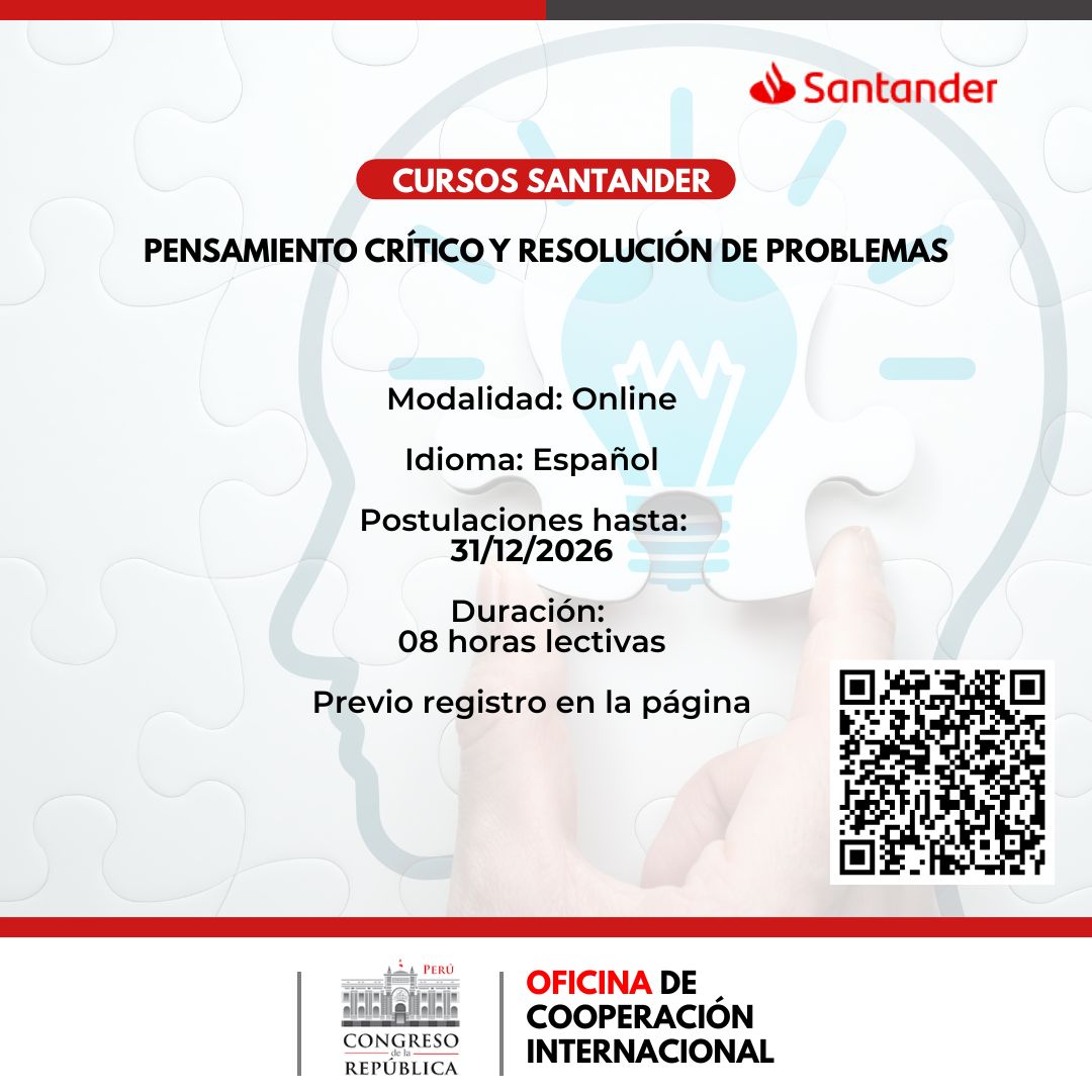 Imagen y enlace al curso: Pensamiento cr&iacute;tico y resoluci&oacute;n de problemas