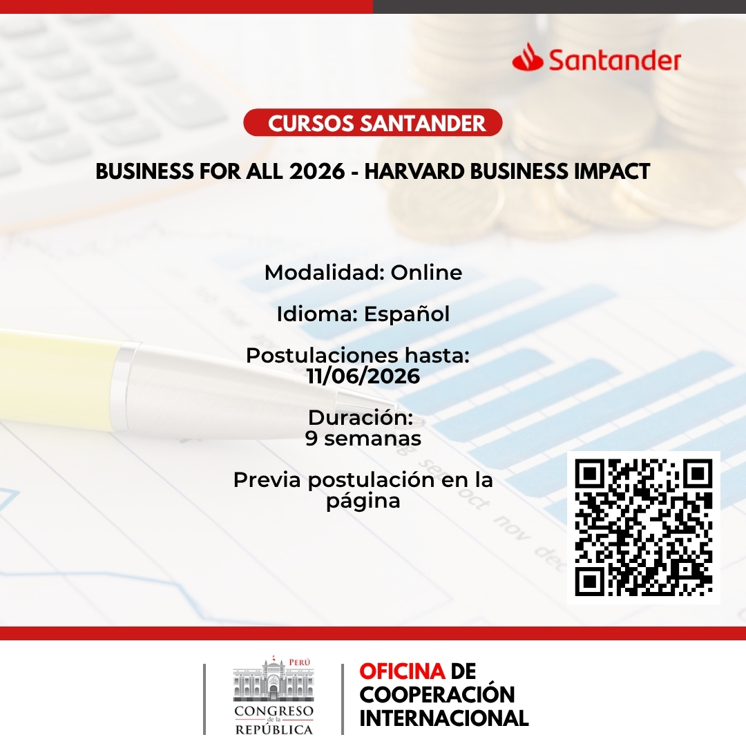Imagen y enlace a los detalles del curso: Business for All 2026 - Harvard Business Impact