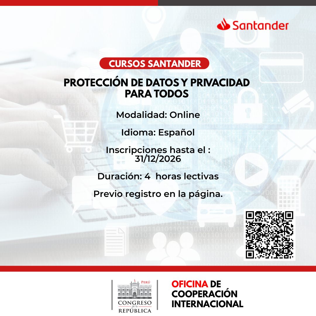 Imagen y enlace al curso Protecci&oacute;n de datos y privacidad para todos