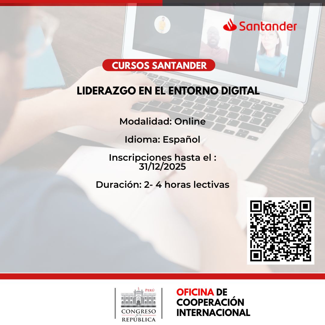 Imagen y enlace al curso Liderazgo en el entorno digital