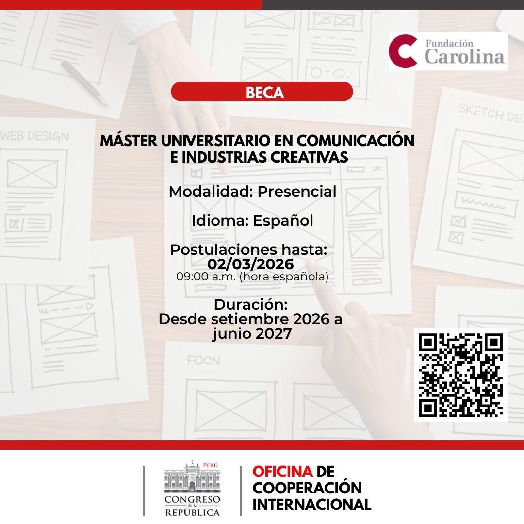 Imagen y enlace a los detalles del programa: M&aacute;ster Universitario en Comunicaci&oacute;n e Industrias Creativas