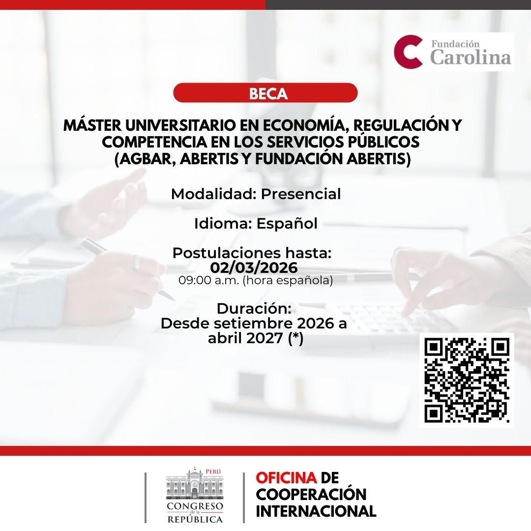 Imagen y enlace a los detalles del programa: M&aacute;ster Universitario en Econom&iacute;a, Regulaci&oacute;n y Competencia en los Servicios P&uacute;blicos (AGBAR, ABERTIS Y FUNDACI&Oacute;N ABERTIS)