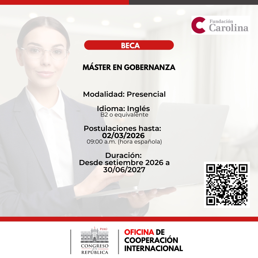 Imagen y enlace para acceder a la informaci&oacute;n completa del programa: M&aacute;ster en Gobernanza