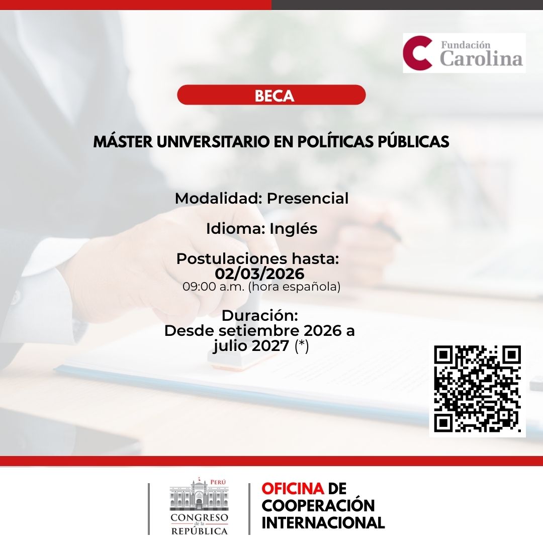 Imagen y enlace a los detalles del programa: M&aacute;ster Universitario en Pol&iacute;ticas P&uacute;blicas