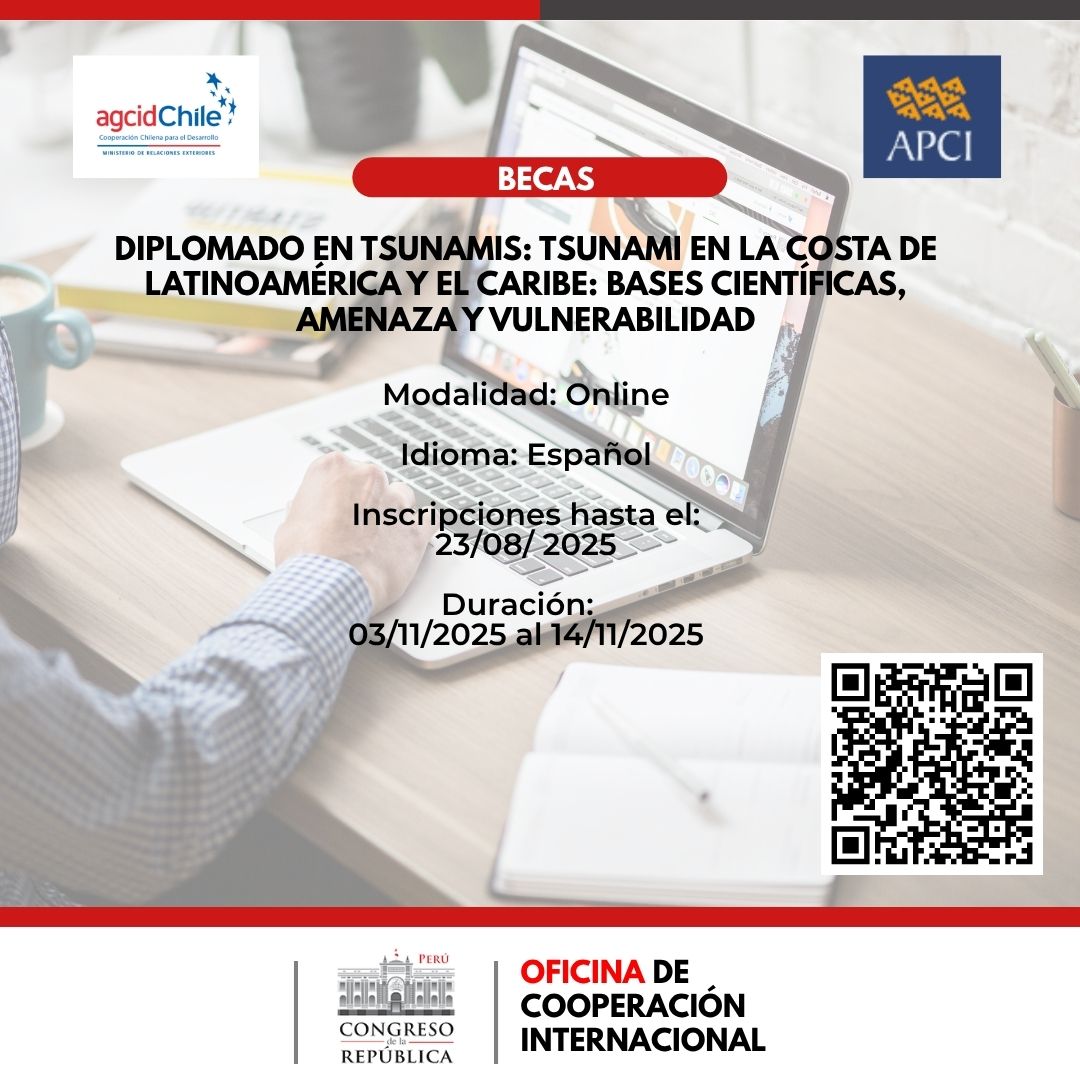 Imagen y enlace al detalle de la beca de Tsunami