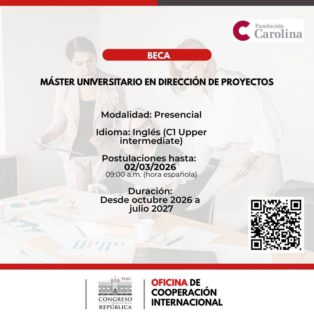 Imagen y enlace al detalle del programa: M&aacute;ster Universitario en Direcci&oacute;n de Proyectos