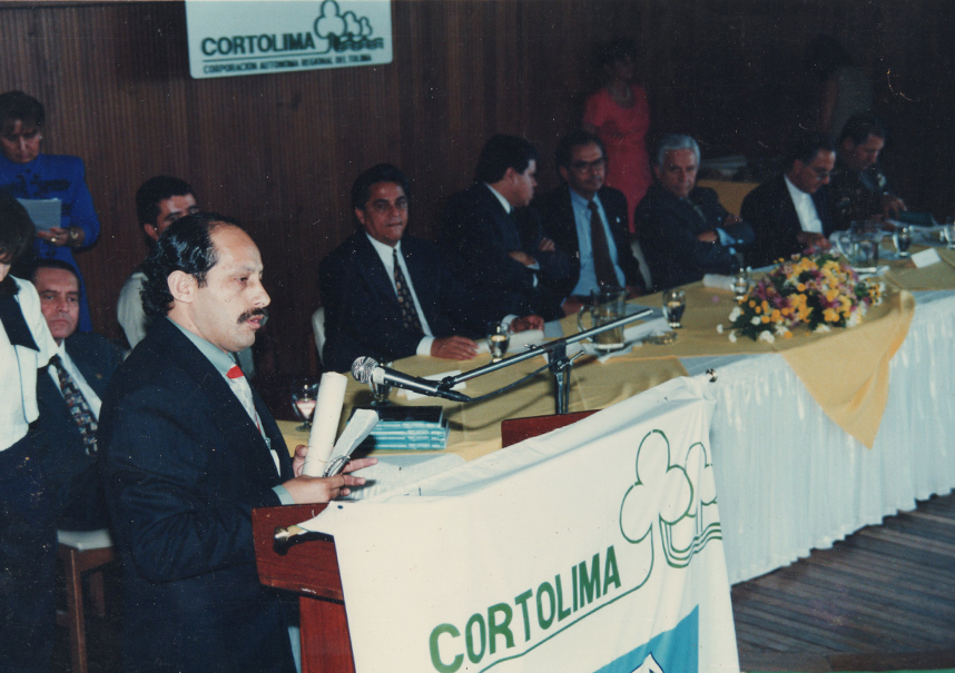 Diputado Regional Ambientalista en Colombia, Tolima 1996 Diputado Regional Ambientalista en Colombia, Tolima 1996
