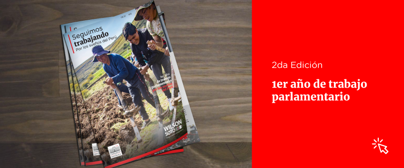 1er a&ntilde;o de trabajo parlamentario