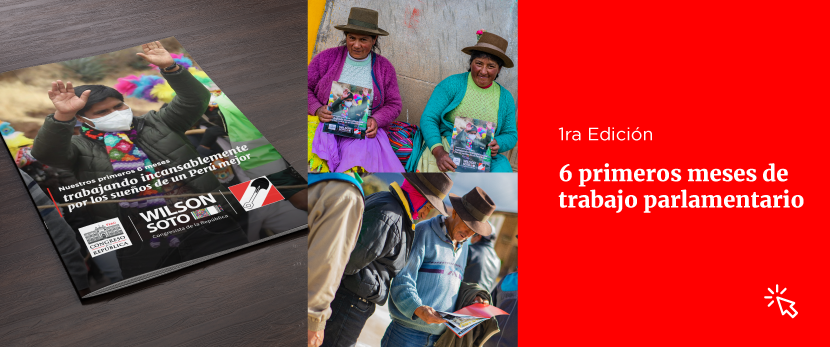 6 meses de trabajo parlamentario