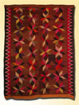 Frazada con hilera de estrellas