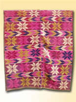 Frazada de bandas de estrellas y palma