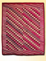 Frazada a cuadros con banda a cuadros