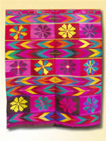 Frazada con estrellas y palmas