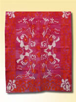 Frazada con guarda y dichado