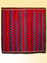 Frazada en zigzag o quengos