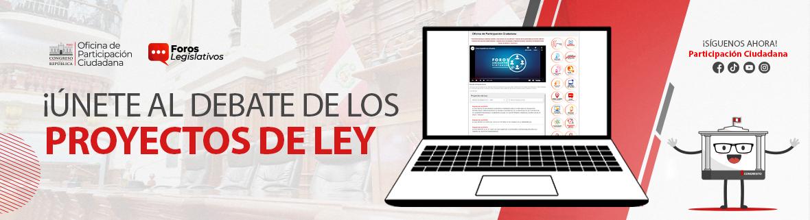 Proyectos de Ley